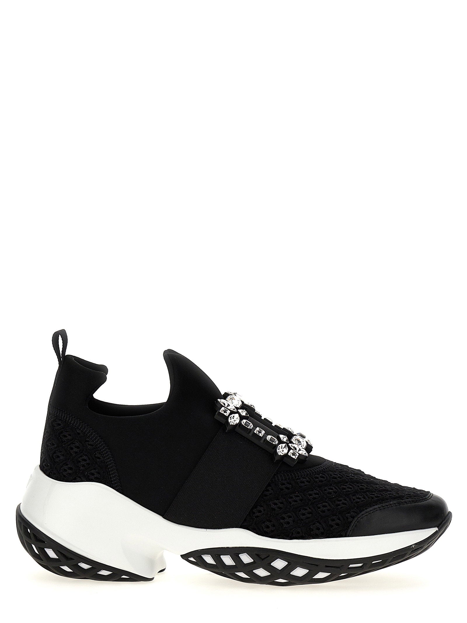 Roger Vivier Viv Run Sneakers Black
