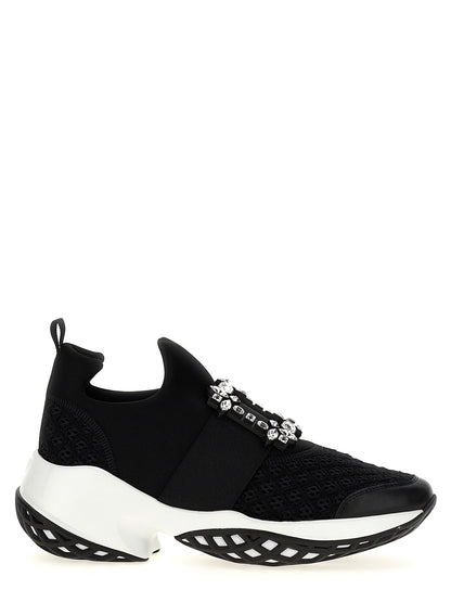 Roger Vivier Viv Run Sneakers Black