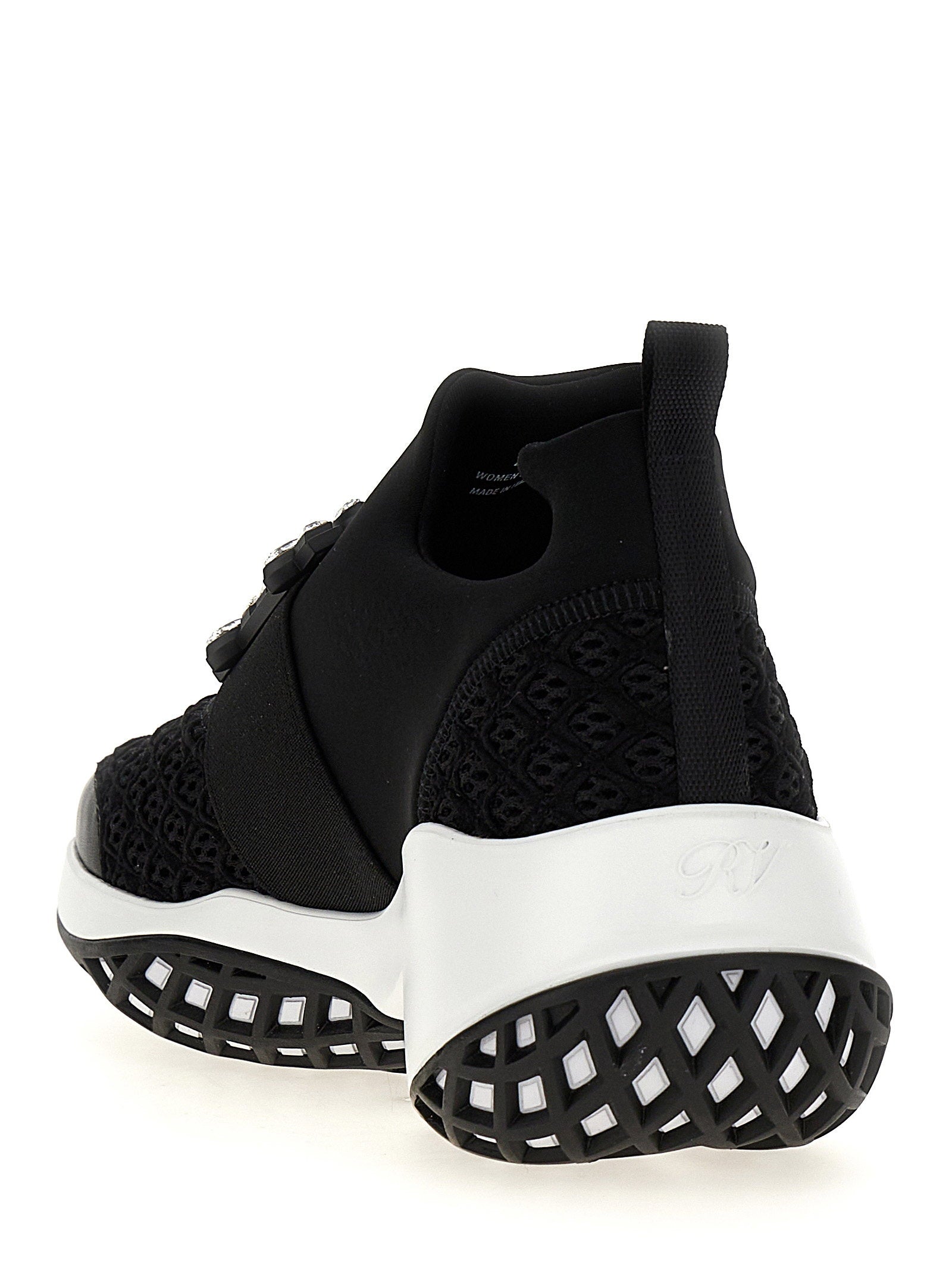 Roger Vivier Viv Run Sneakers Black