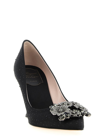 Roger Vivier Efflorescence Pumps Black