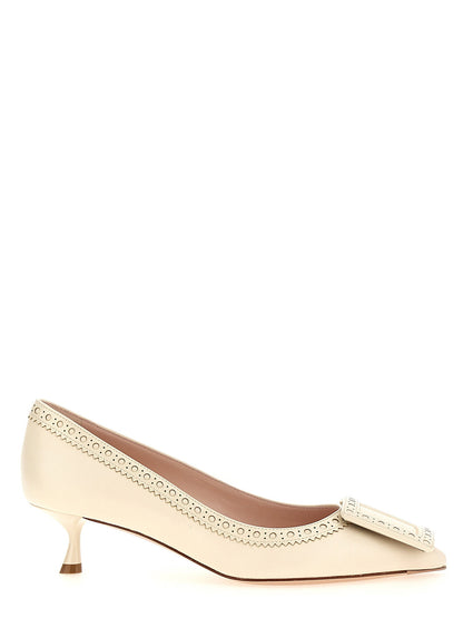 Roger Vivier Viv Pumps In The City White