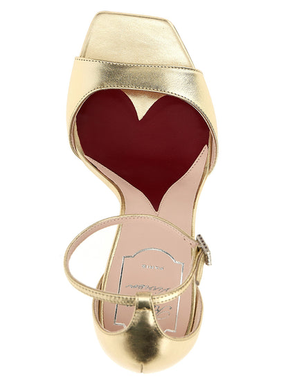 Roger Vivier Marlene Sandals Gold