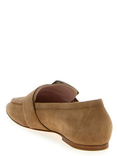 Roger Vivier Suede Loafers Beige
