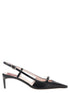 Roger Vivier Viv Canard Slingbacks Black