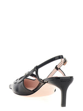 Roger Vivier Viv Canard Slingbacks Black