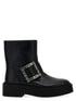 Roger Vivier Viv Rangers Ankle Boots Black