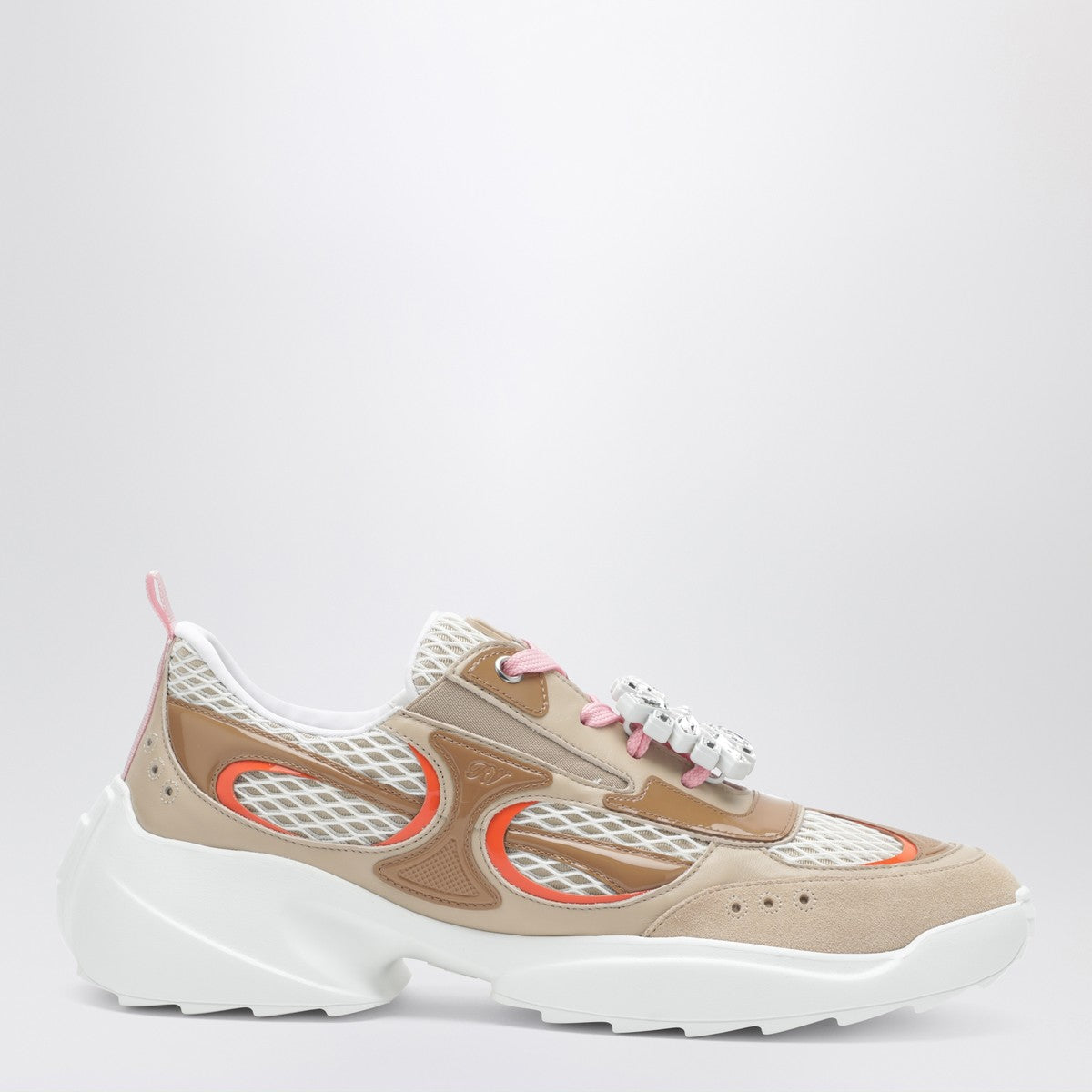 Roger Vivier Viv’ on the Run sneakers beige