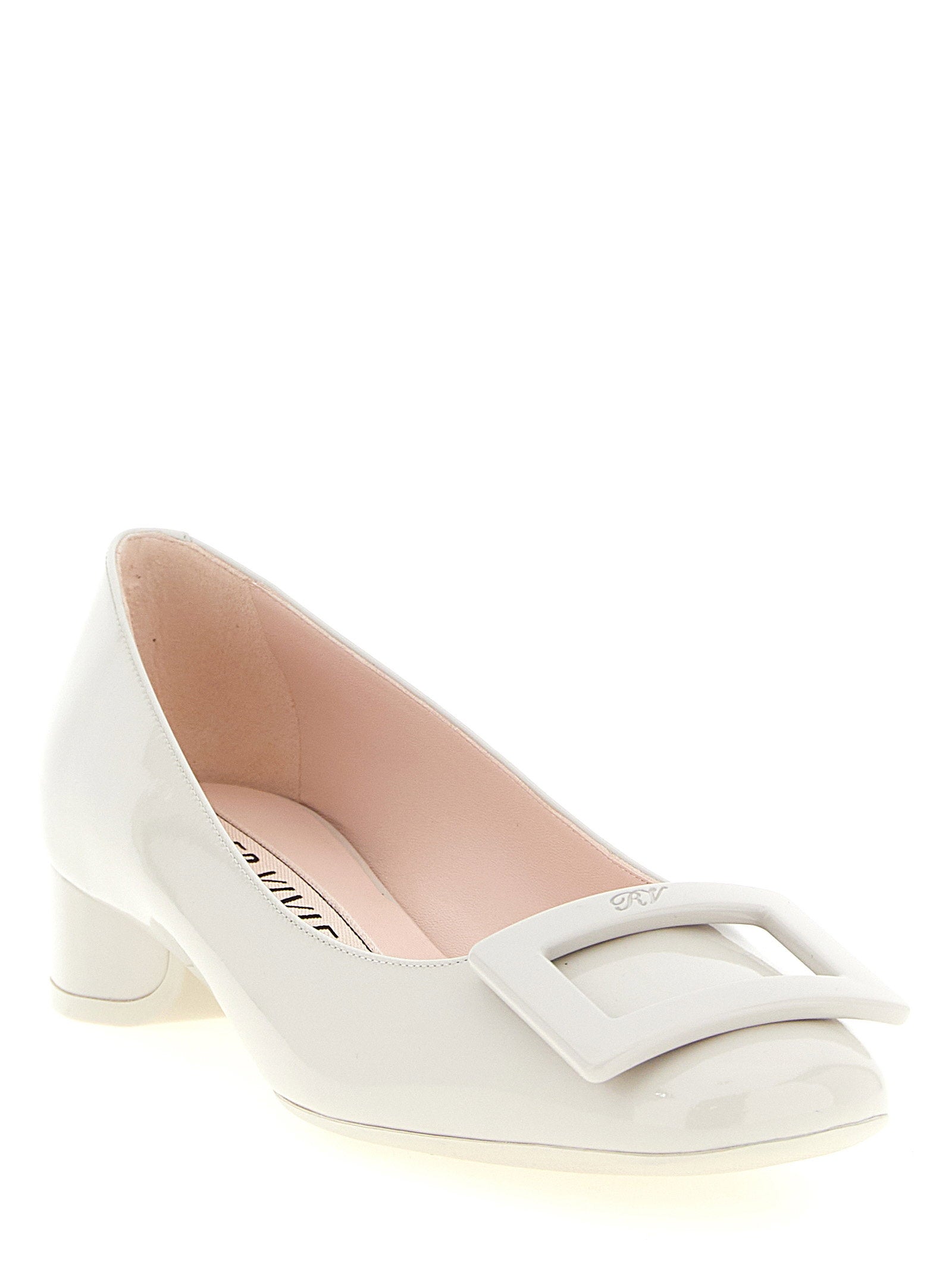 Roger Vivier Roundy Pumps Gray