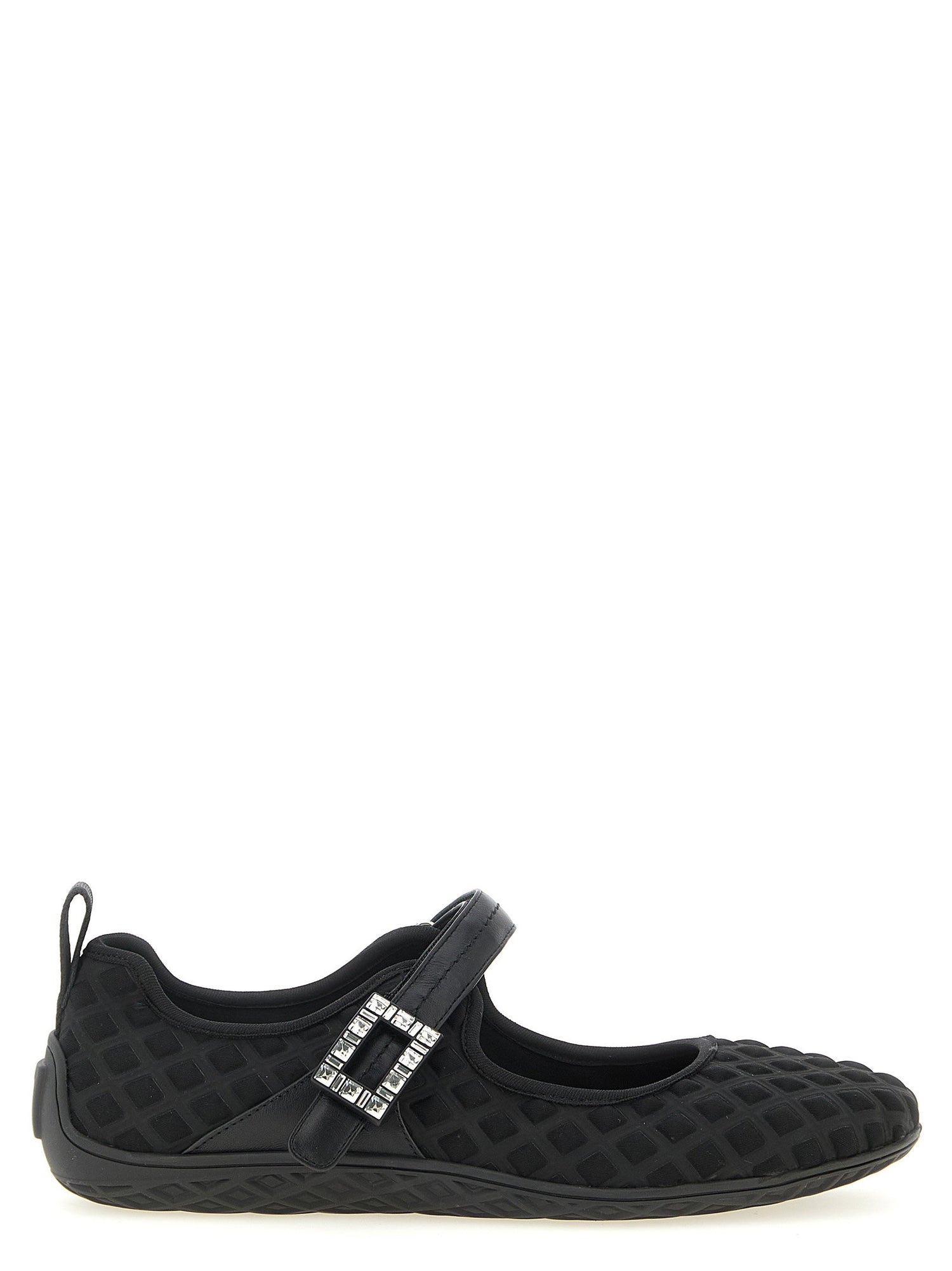Roger Vivier Viv Low Ballet Flats Black