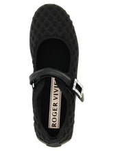 Roger Vivier Viv Low Ballet Flats Black