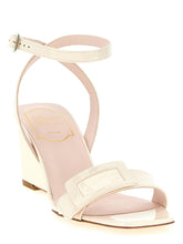 Roger Vivier Belle Vivier Sandals White