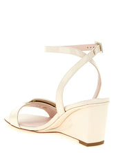 Roger Vivier Belle Vivier Sandals White