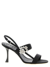Roger Vivier Mini Bouquet Sandals Black