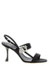 Roger Vivier Mini Bouquet Sandals Black