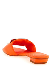 Roger Vivier Belle Vivier Slides Orange