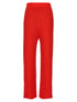 Lanvin Pleated Pants Red