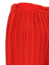 Lanvin Pleated Pants Red