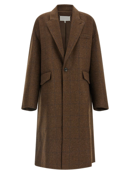 Maison Margiela Cocooning Coat Brown