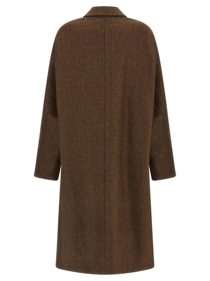 Maison Margiela Cocooning Coat Brown