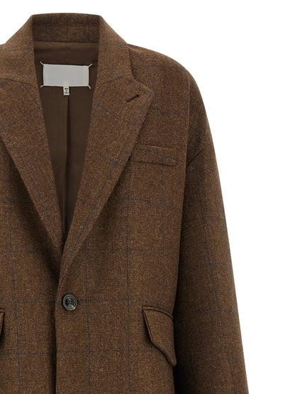 Maison Margiela Cocooning Coat Brown