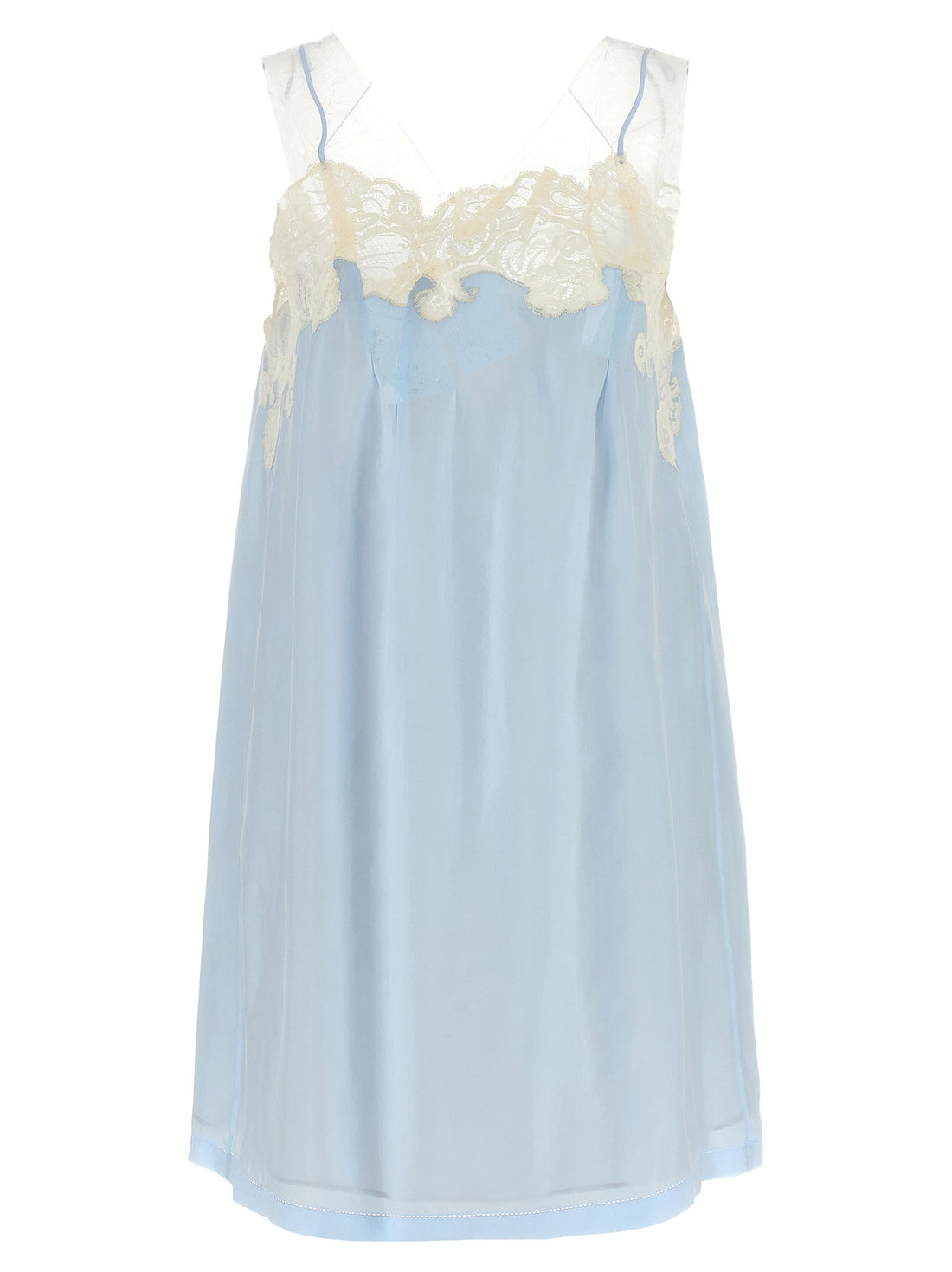 Maison Margiela Taped Dress Light blue