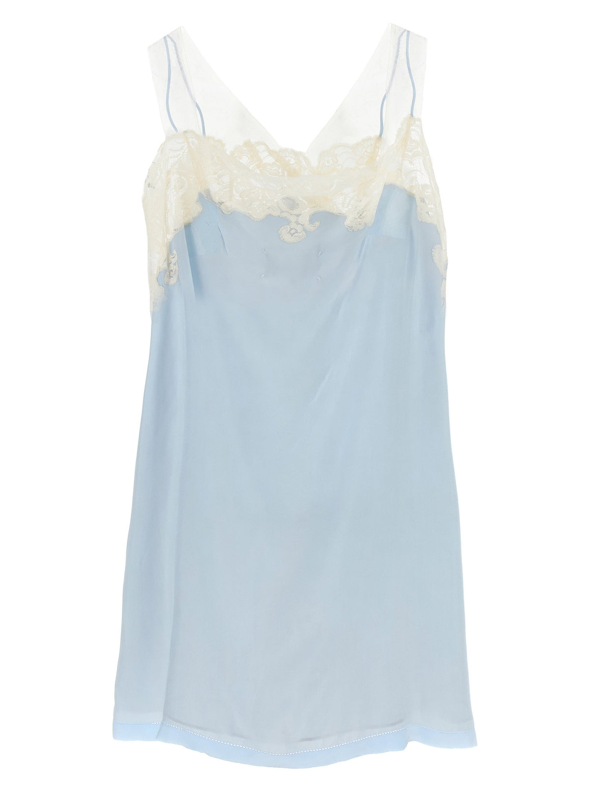 Maison Margiela Taped Dress Light blue