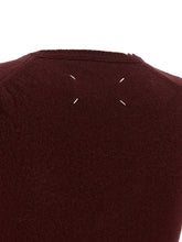 Maison Margiela Distressed Vest Bordeaux