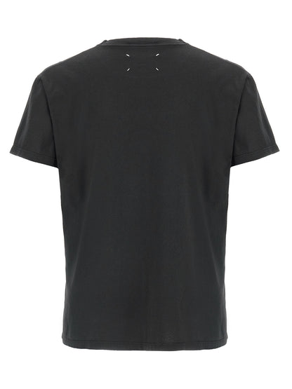 Maison Margiela Numeric Signature Mm6 T-shirt Black