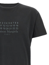 Maison Margiela Numeric Signature Mm6 T-shirt Black