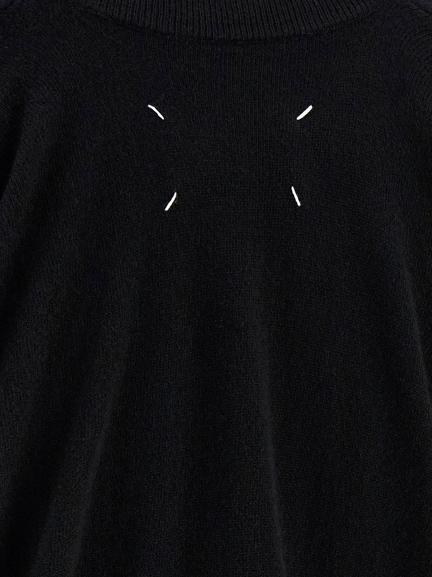 Maison Margiela Four Stitches Sweater Black