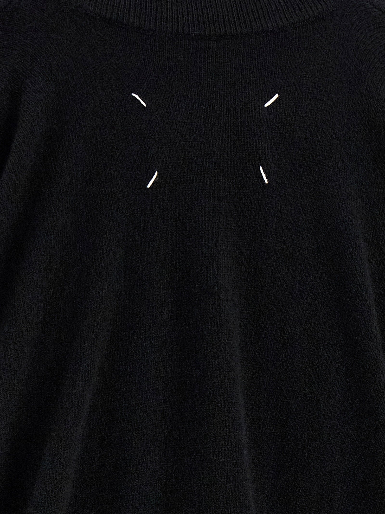 Maison Margiela Four Stitches Sweater Black