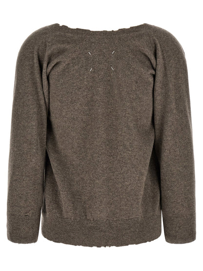 Maison Margiela Lived-in Jersey Brown