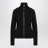 Maison Margiela Black Virgin Wool Double-Zip Cardigan Black
