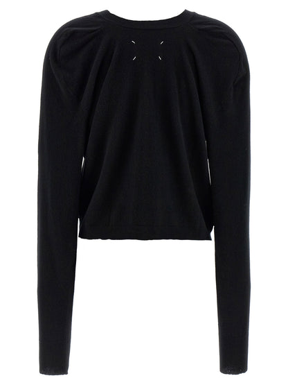 Maison Margiela Four Stitches Cardigan Black