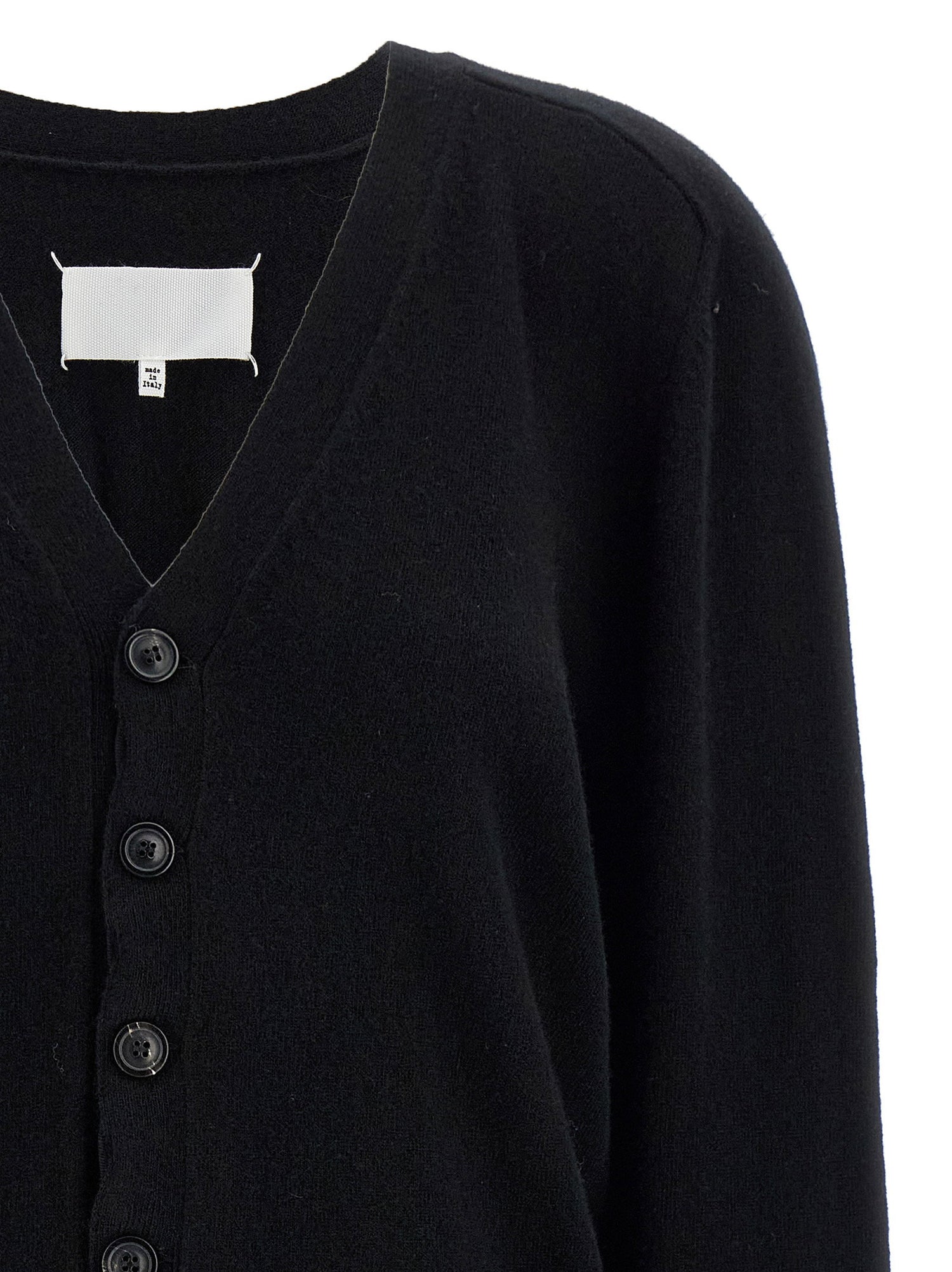 Maison Margiela Four Stitches Cardigan Black