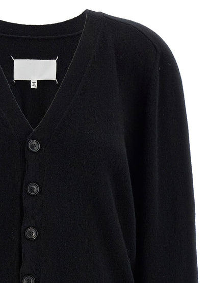 Maison Margiela Four Stitches Cardigan Black