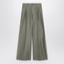 Maison Margiela Khaki Wide-Leg Cotton Trousers Brown