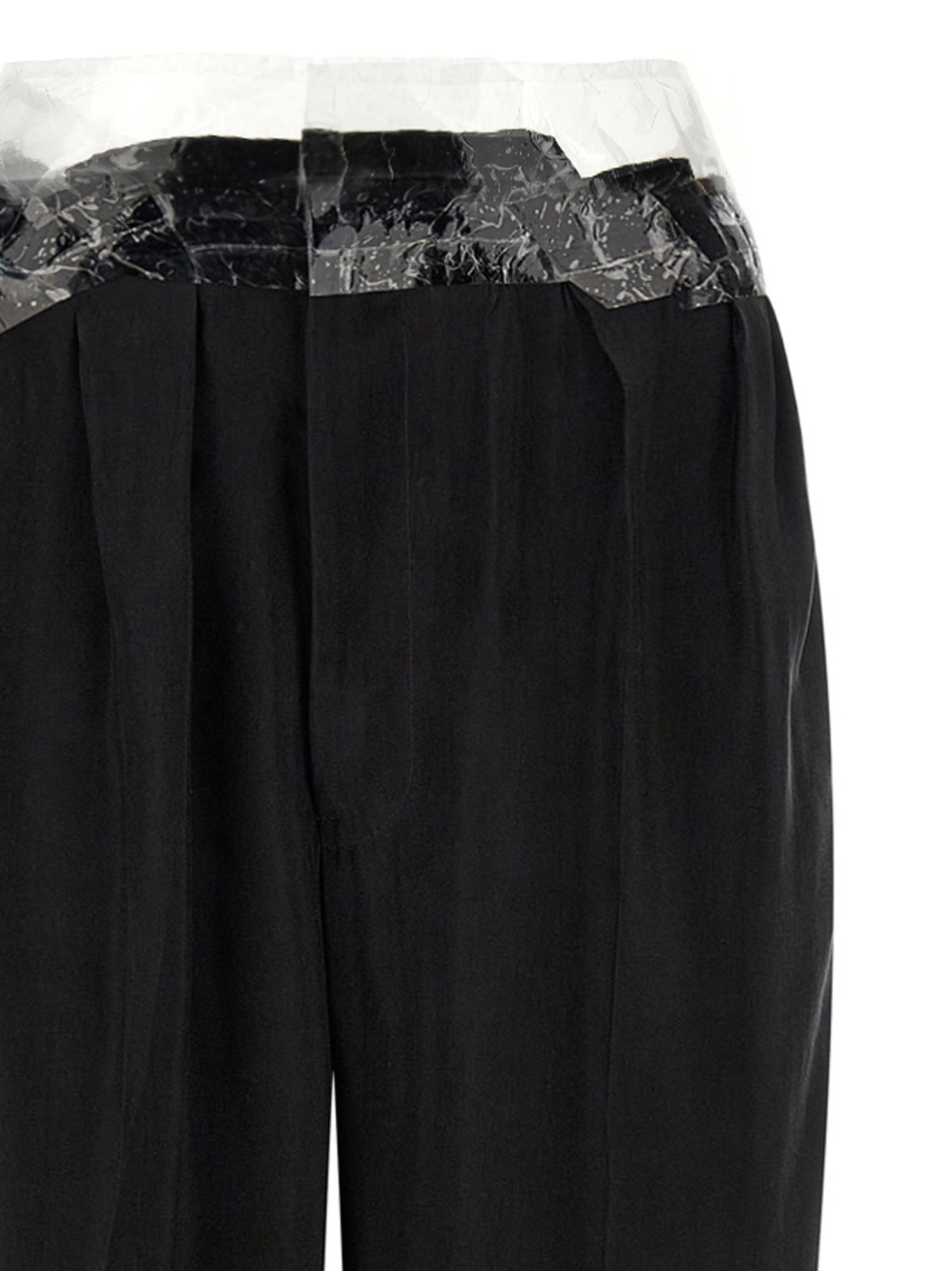 Maison Margiela Taped Pants Black
