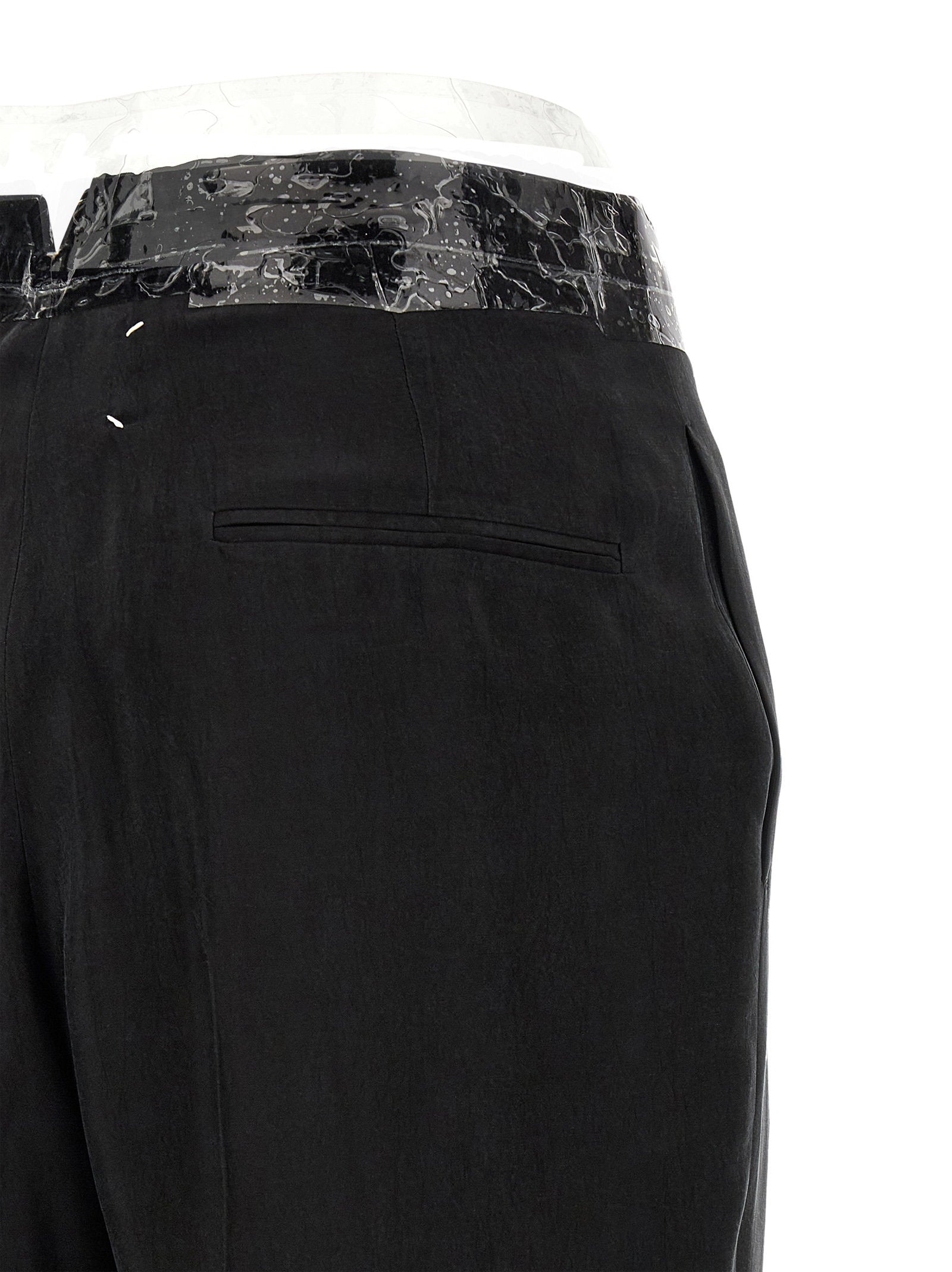 Maison Margiela Taped Pants Black