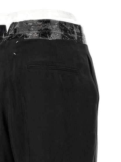 Maison Margiela Taped Pants Black