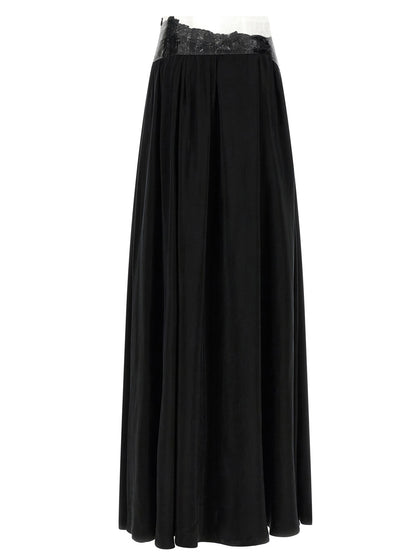 Maison Margiela Taped Skirt Black