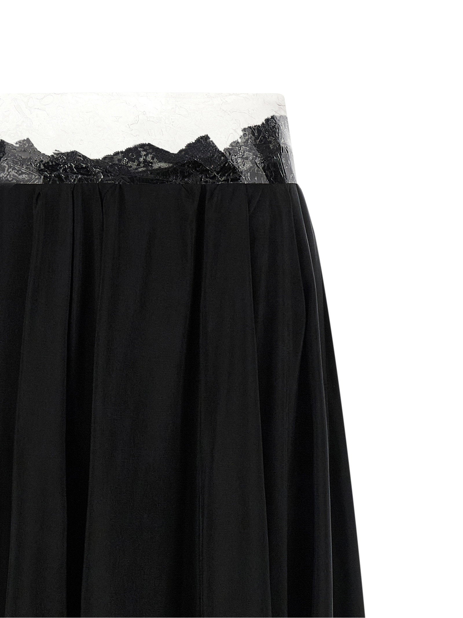 Maison Margiela Taped Skirt Black