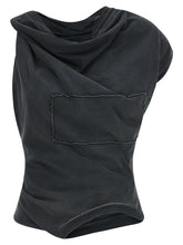 Maison Margiela Upside Down Top Gray