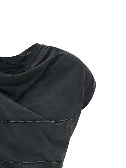 Maison Margiela Upside Down Top Gray