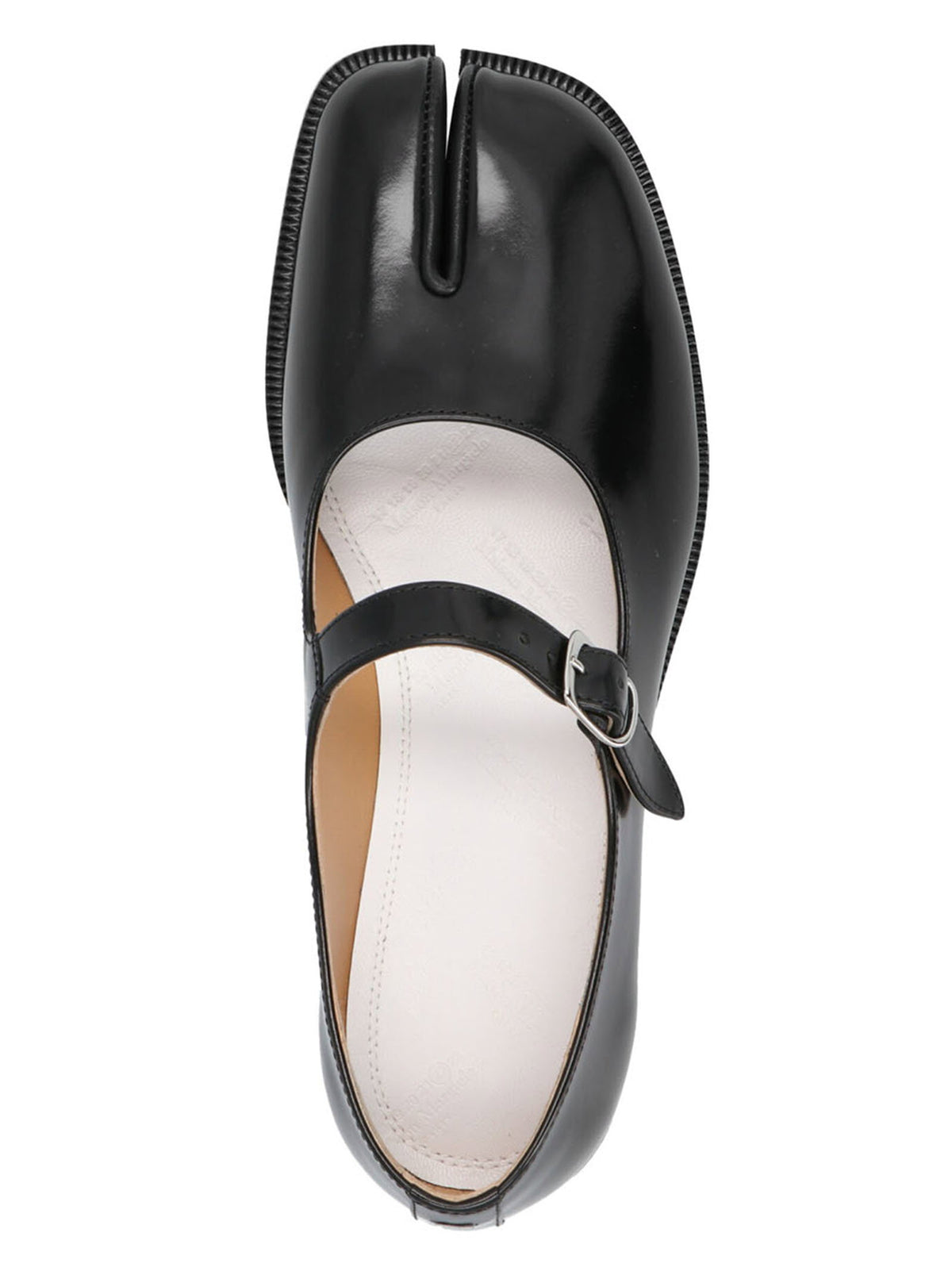 Maison Margiela ‘tabi Mary Jane Shoes Black  
