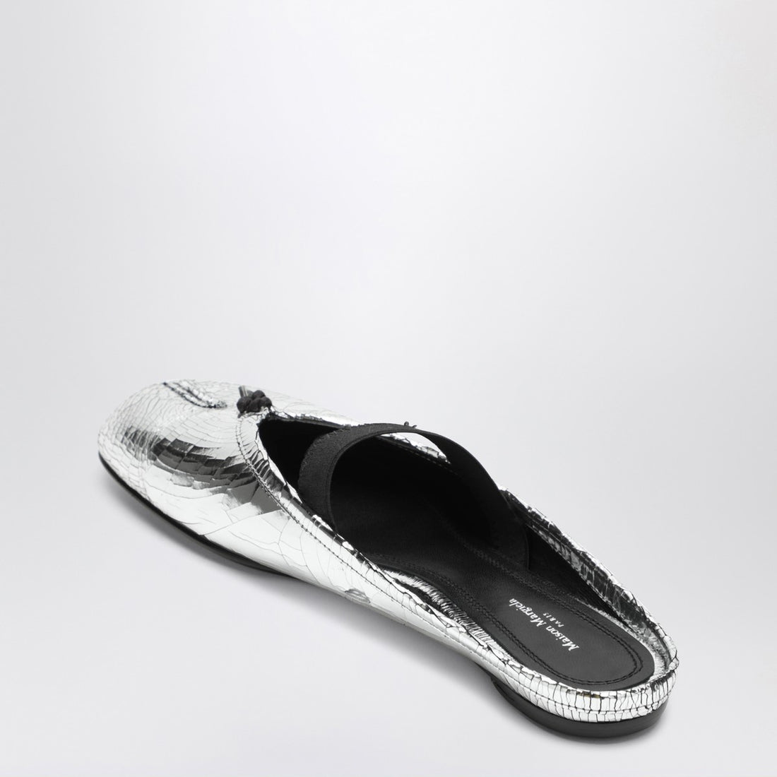 Maison Margiela Tabi Broken Mirror Mules Metal