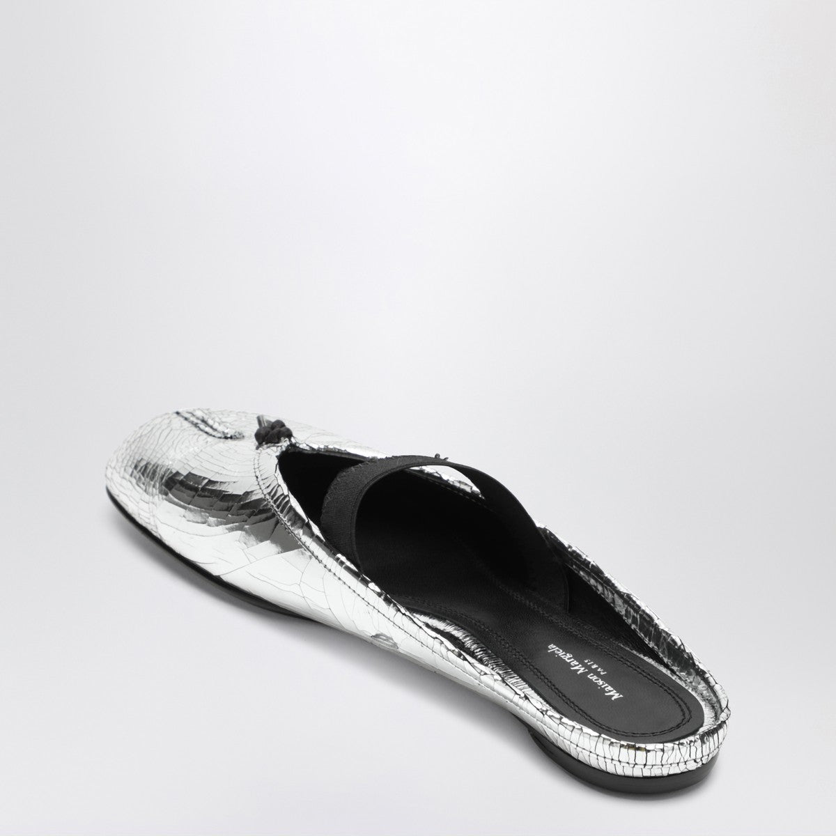 Maison Margiela Tabi Broken Mirror Mules Metal
