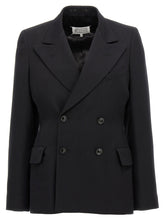 Maison Margiela Double-breasted Blazer Black