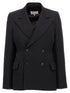 Maison Margiela Double-breasted Blazer Black