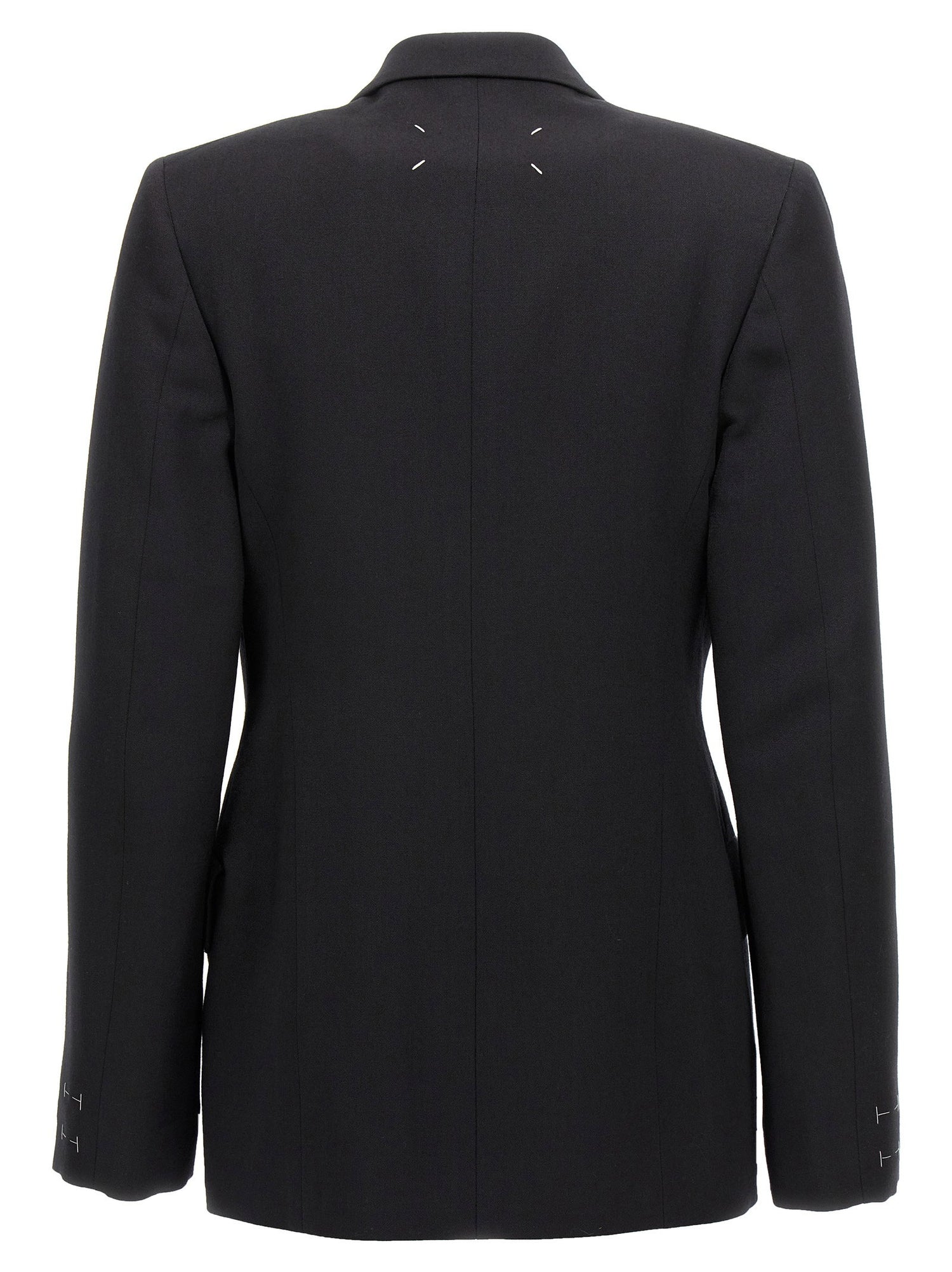Maison Margiela Double-breasted Blazer Black